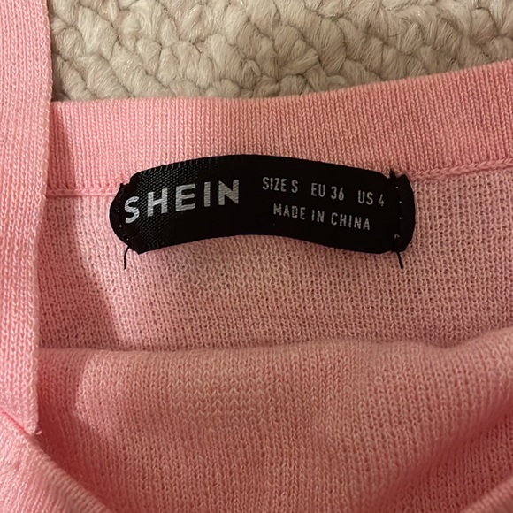 Light Pink Polka-Dot Tank/Crop Top - Picture 2 of 4